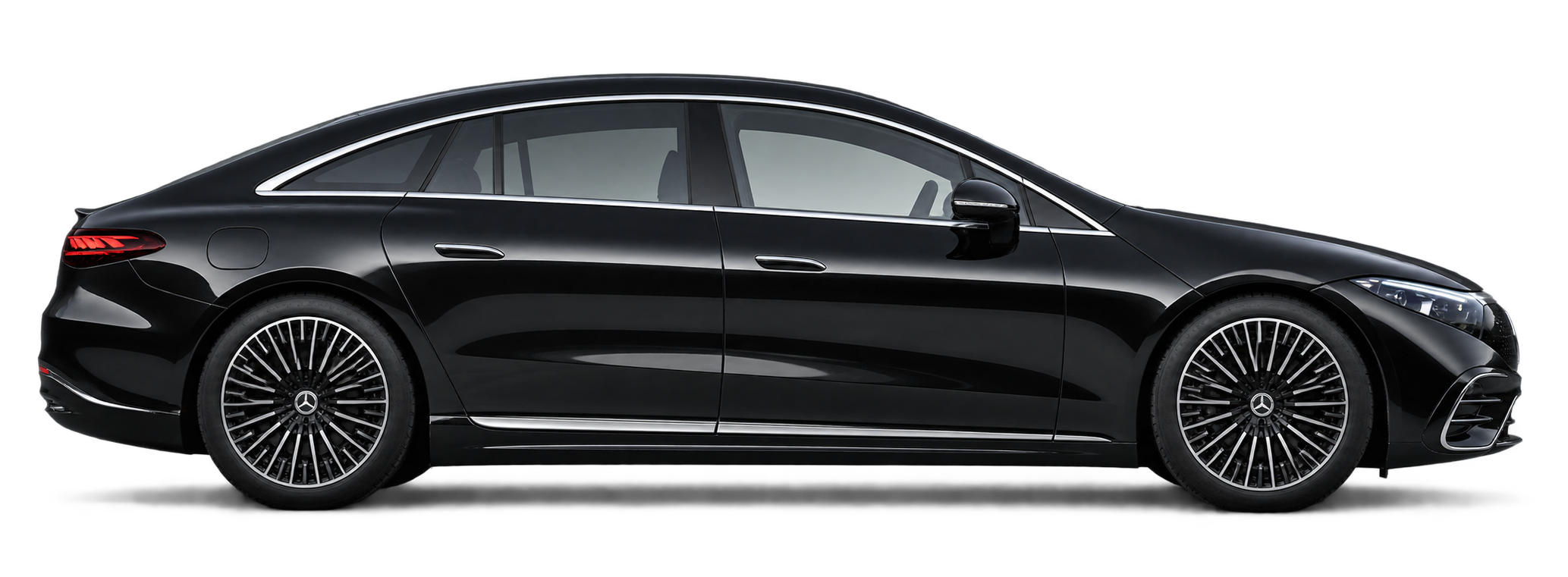 Mercedes-Benz EQS yan profil